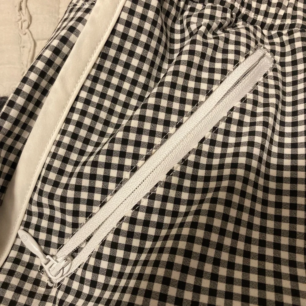 Talbots Black and White Houndstooth Jacket and Skirt Set - Picture 6 of 10